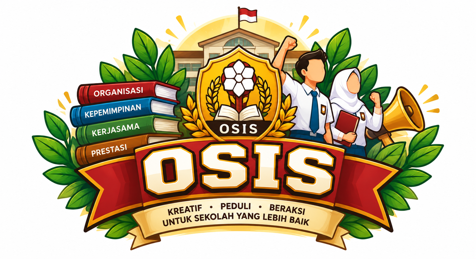 Ilustrasi kegiatan OSIS